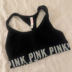 Victoria’s Secret PINK Black sports bra